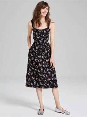 And Now This Women's Corset Midi Dress, Size Medium